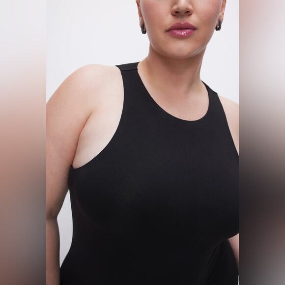 NWOT Good American Super Stretch Tank Maxi Dress Size 5(2XL) - Picture 4 of 11